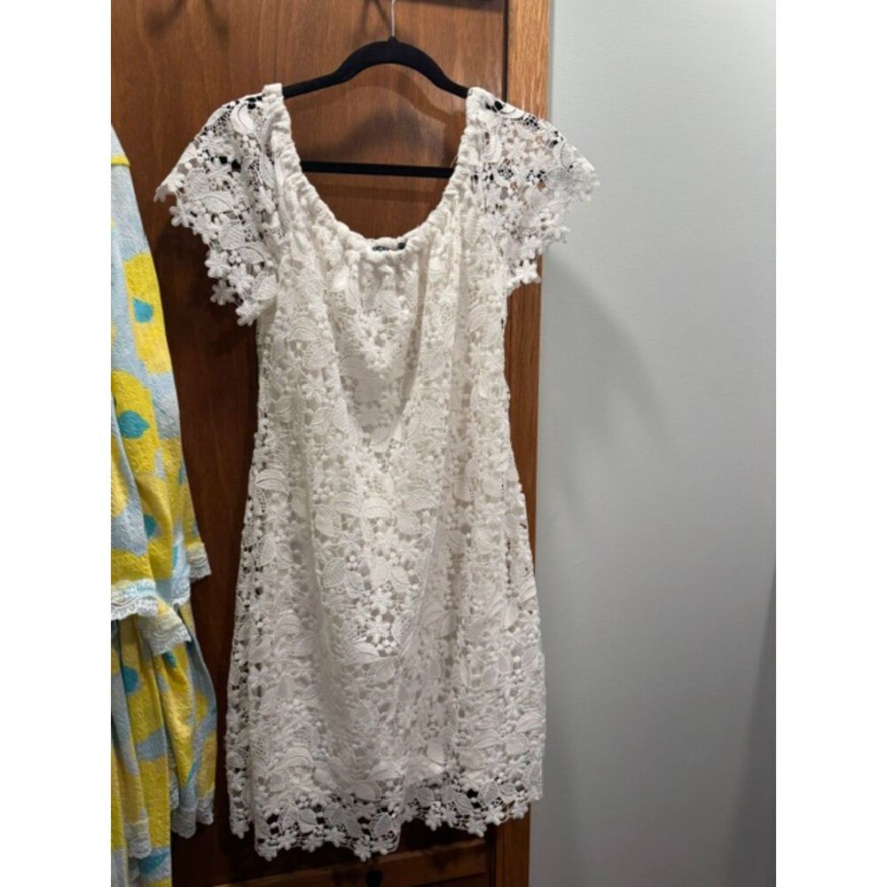 Ralph Lauren size 12 white lace dress